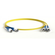 Патч-корд волоконно-оптический Hyperline FC-D2-9-FC/UR-SC/UR-H-20M-LSZH-YL