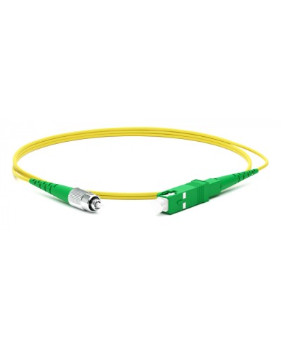 Патч-корд волоконно-оптический Hyperline FC-S2-9-FC/AR-ST/AR-H-1M-LSZH-YL в Прокопьевске Патч-корды оптические Pintop.ru