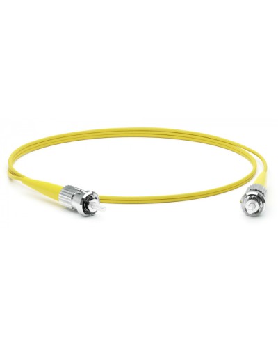 Патч-корд волоконно-оптический Hyperline FC-S2-9-ST/UR-ST/UR-H-50M-LSZH-YL в Прокопьевске Патч-корды оптические Pintop.ru