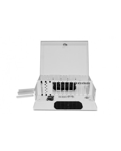 Бокс оптический Hyperline FO-WBX-12xSLT-W140H42-96UN-GY в Прокопьевске Кросс оптический Pintop.ru