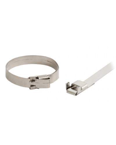 Стяжка 370x6x0.5мм (100 шт/уп.) Hyperline FVC-370 в Прокопьевске Стяжки-хомуты Pintop.ru