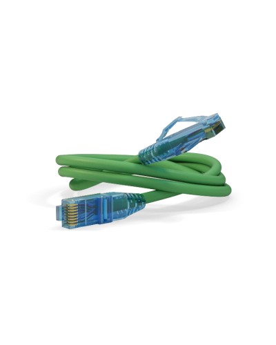 Патч-корд U/UTP Hyperline PC-LPM-UTP-RJ45-RJ45-C6-0.5M-LSZH-GN в Прокопьевске Патчкорды (медные) Pintop.ru