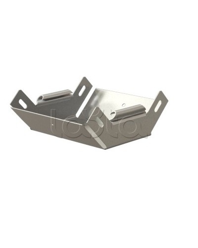 Угол 90° вертикальный внутренний Hyperline RST-VIA90-100-50-0,8-SZ в Прокопьевске Аксессуары для лотков Pintop.ru