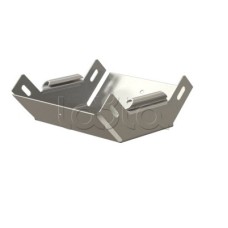 Угол 90° вертикальный внутренний Hyperline RST-VIA90-500-50-0,8-SZ