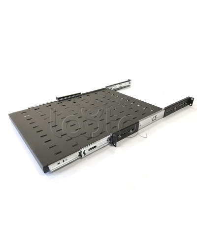 Полка выдвижная Hyperline TSS3-600-RAL9004 в Прокопьевске Полки для шкафов и стоек Pintop.ru