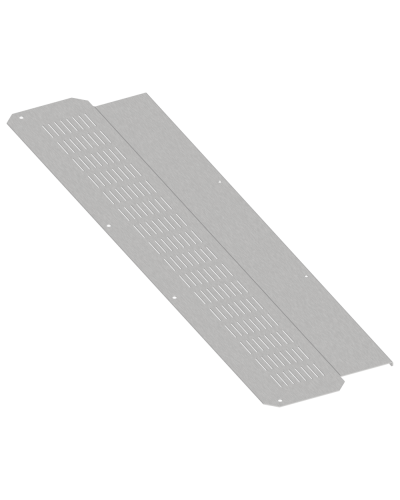 FORMAT Фланец основания встроенного отсека вентилируемый 200х1000мм IEK (FO-00-FBCV-020-100) в Прокопьевске Аксессуары для стоек и шкафов Pintop.ru