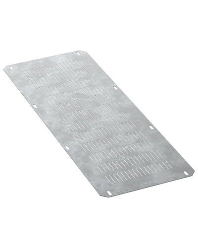 FORMAT Фланец основания вентилируемый в шкаф 400х800мм IEK (FO-00-FBV-040-080) в Прокопьевске Аксессуары для стоек и шкафов Pintop.ru