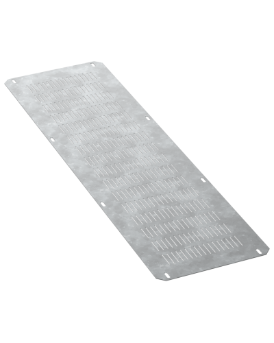 FORMAT Фланец основания вентилируемый в шкаф 400х1000мм IEK (FO-00-FBV-040-100) в Прокопьевске Аксессуары для стоек и шкафов Pintop.ru