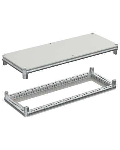 FORMAT Крыша и основание (под фланец) 400х1000мм IEK (FO-00-KOF-040-100) в Прокопьевске Аксессуары для стоек и шкафов Pintop.ru