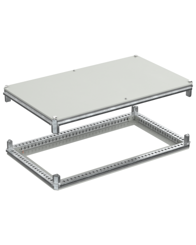 FORMAT Крыша и основание (под фланец) 600х1000мм IEK (FO-00-KOF-060-100) в Прокопьевске Аксессуары для стоек и шкафов Pintop.ru