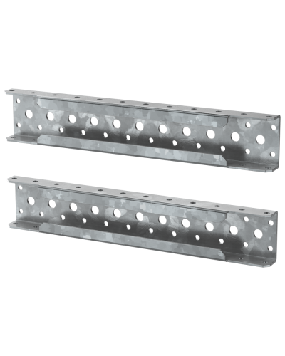 FORMAT Профиль монтажный 50х25 в шкаф 400мм (2шт/упак) IEK (FO-00-PRM-040) в Прокопьевске Аксессуары для стоек и шкафов Pintop.ru