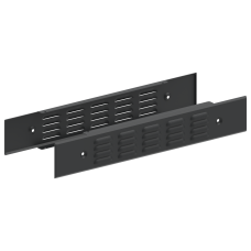 FORMAT Панель цоколя вентилируемая 100х600мм RAL7021 (2шт/компл) IEK (FO-00D-PCV-010-060-7021)