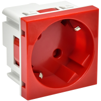 Розетка IEK (PR-KK40D-RSZH-2-2-45-K04)