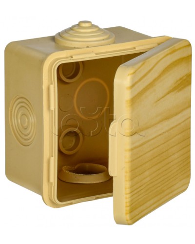 Коробка расп. КМ для о/п D=85х40мм IP54 4 вв. сосна IEK (UKO21-085-040-000-K34-54) в Прокопьевске Распределительные коробки Pintop.ru
