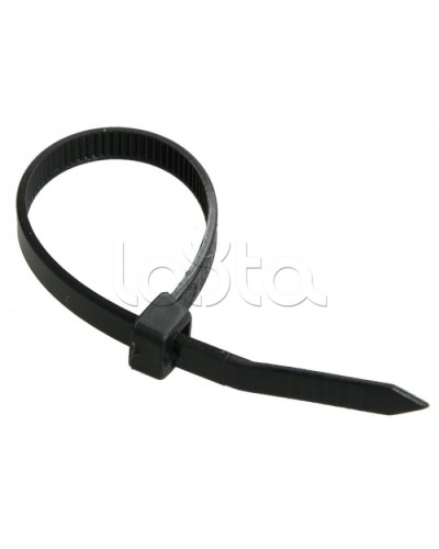 Стяжка 200x3,6 мм нейлоновая, черная IEK (UHH32-D036-200-100) в Прокопьевске Стяжки-хомуты Pintop.ru