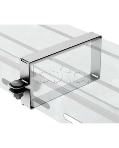 Хомут крышки лотка 50х300мм универсальный EZ IEK (CKL10D-HK-050-300-EZ) в Прокопьевске Стяжки-хомуты Pintop.ru