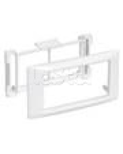 Рамка и суппорт на 4 модуля 45×45 IEK CKK-40D-RSU4-075-K01 в Прокопьевске Распределительные коробки Pintop.ru