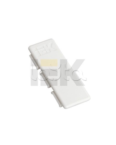 Соединитель на стык для закрытия распила c лицевой стороны при соединении кабель-каналов типоразмера 100х60 IEK (CKK-40D-SL75-K01) в Прокопьевске Аксессуары для кабель-канала Pintop.ru