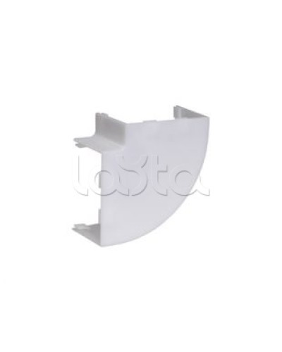 Поворот на 90 гр. КМП 100x40 ЭЛЕКОР IEK CKMP10D-P-100-040-K01 в Прокопьевске Аксессуары для кабель-канала Pintop.ru