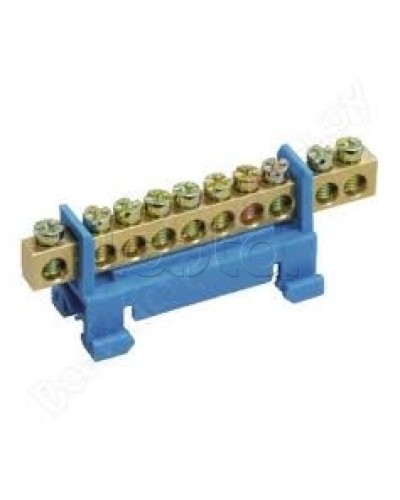 Шина нулевая с DIN-изолятором типа «Стойка» ШНИ-6х9-14-С-С IEK YNN10-69-14P-K07 в Прокопьевске Клеммные колодки Pintop.ru