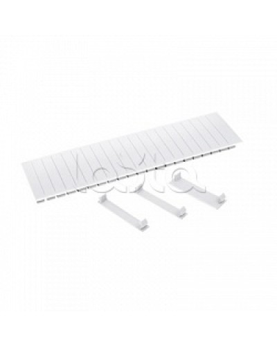 Заглушка 12 модулей белая IEK YZM10-12-K01 в Прокопьевске Аксессуары для кабель-канала Pintop.ru