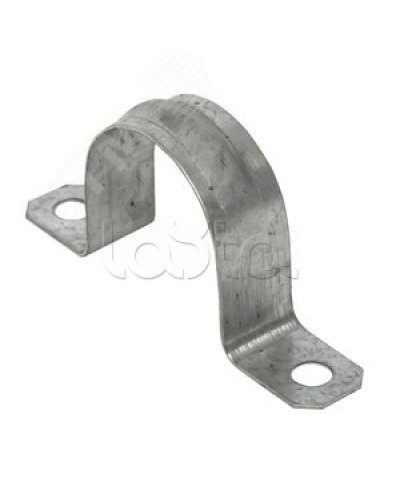 Скоба металл.однолапковая d31-32мм IEK (CMAT10-31-100) в Прокопьевске Держатели, клипсы, скобы Pintop.ru