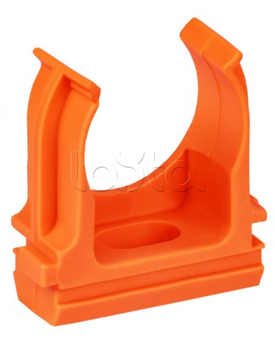 ELASTA Держатель с защелкой CF20 оранжевый IEK (ET-TA00D-CF-020-K09-010) в Прокопьевске Держатели, клипсы, скобы Pintop.ru