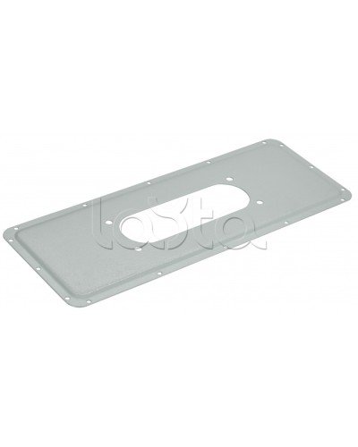 TITAN Фланец кабельный 445х170 с отверстием IEK (TI-00D-FL-445-170) в Прокопьевске Аксессуары для стоек и шкафов Pintop.ru