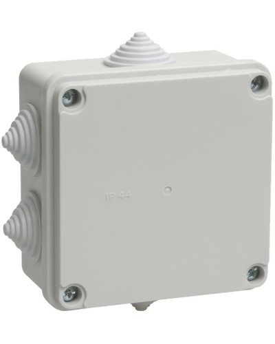 Коробка КМ41233 распаячная для о/п (RAL7035, 6 гермовводов) IEK UKO11-100-100-050-K41-44 в Прокопьевске Распределительные коробки Pintop.ru
