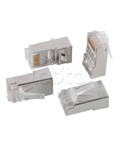 Разъём RJ-45 FTP для кабеля SOLID кат.6 ITK CS3-1C6FS в Прокопьевске Коннекторы и разъемы Pintop.ru