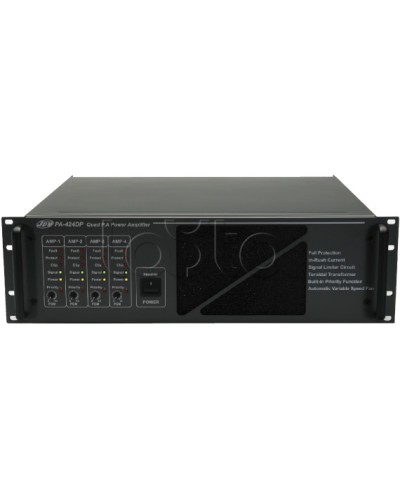 Усилитель мощности 4-x канальный JDM PA-412DP в Прокопьевске Усилители Pintop.ru