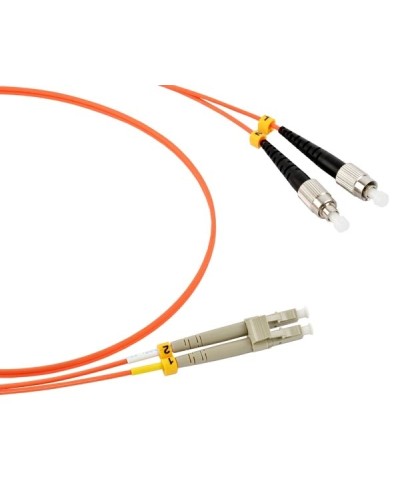 Патч-корд оптический LSZH, дуплексный, LC/PC-FC/PC, MM 50/125, 1.0м LANMASTER LAN-2LC-2FC/OM2-1.0 в Прокопьевске Патч-корды и пигтейлы Pintop.ru