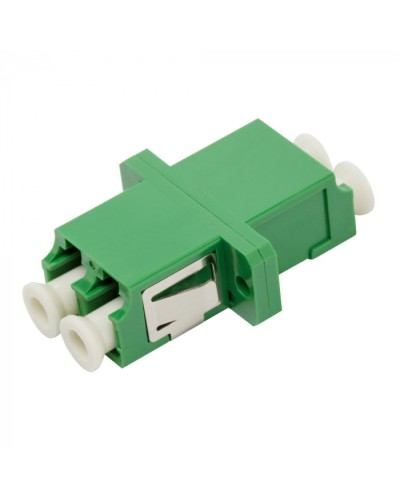 Адаптер оптический LC, SM/APC, корпус SC, дуплексный LANMASTER (LAN-2LCS-AM-APC) в Прокопьевске Проходные адаптеры и розетки оптические Pintop.ru