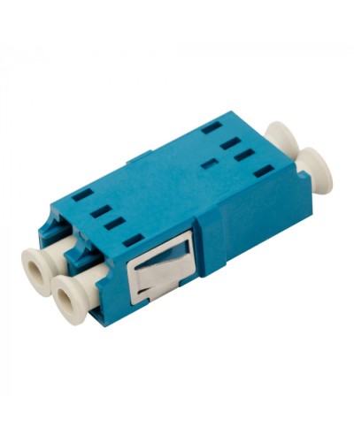 Адаптер оптический LC, SM, корпус SC без фланцев, дуплексный LANMASTER (LAN-2LCS/NF-AM-SM) в Прокопьевске Проходные адаптеры и розетки оптические Pintop.ru