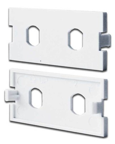 Вставка модульная под 2хST адаптера в розетку LAN-MB, белая LANMASTER LAN-MBP-2ST-WH в Прокопьевске Коннекторы Pintop.ru