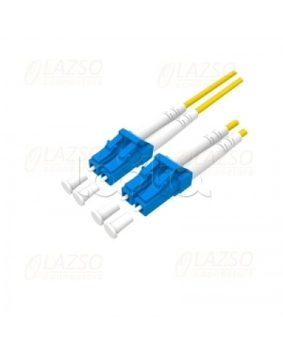 Патч-корд оптический Lazso PC-DU-LC/LC(3m) в Прокопьевске Патч-корды и пигтейлы Pintop.ru