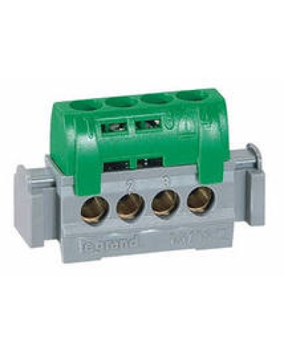 Клеммник зеленый 4х1.5-16 мм2 LEGRAND 004830 в Прокопьевске Клеммные колодки Pintop.ru