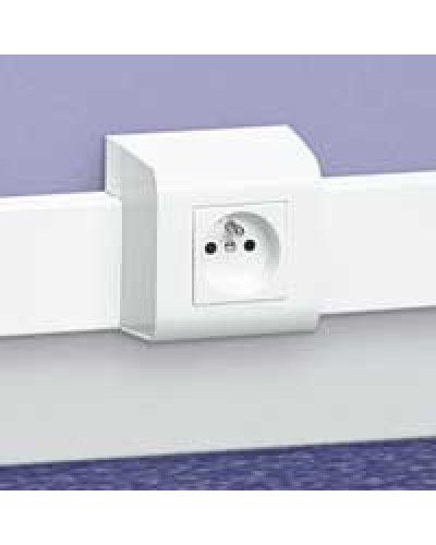 Суппорт Mosaic 75x20 2М LEGRAND 030378 в Прокопьевске Аксессуары для кабель-канала Pintop.ru