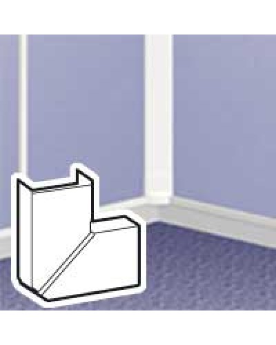 Угол плоский 40x12.5 Legrand 033316 в Прокопьевске Аксессуары для кабель-канала Pintop.ru