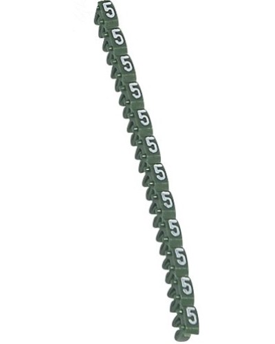 Маркер 5 4/6 ЗЕЛ CAB3 Legrand 038235 в Прокопьевске Аксессуары для кабель-канала Pintop.ru