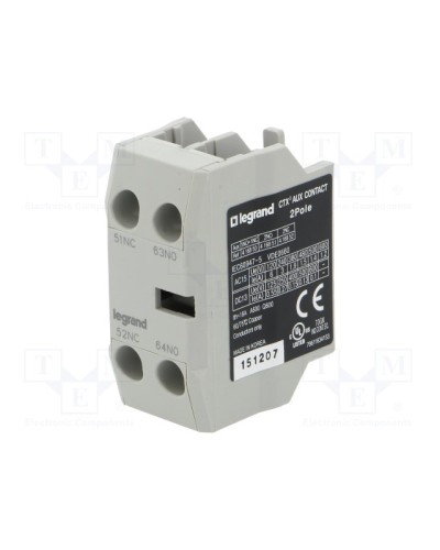 Блок вспомогательных контактов Legrand 416850 в Прокопьевске Дополнительное оборудование для сетей Pintop.ru