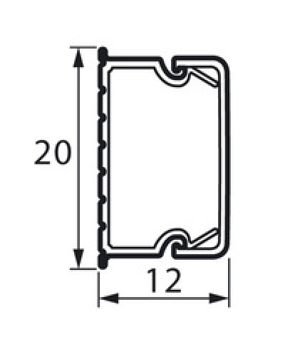 Кабель-канал METRA 20x12 Legrand (638192) в Прокопьевске Кабель-канал Pintop.ru