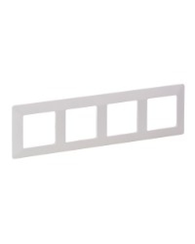 Рамка - Valena™ Life - 4 поста Legrand 754004 в Прокопьевске Аксессуары для кабель-канала Pintop.ru