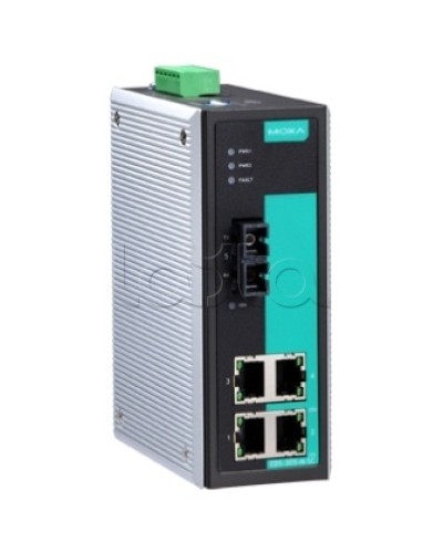 Коммутатор неуправляемый промышленный 4-портовый Moxa EDS-305-S-SC-T в Прокопьевске Коммутаторы Pintop.ru