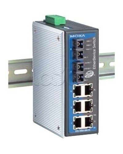 Коммутатор управляемый начального уровня 8-портовый Moxa EDS-408A-SS-SC в Прокопьевске Коммутаторы Pintop.ru
