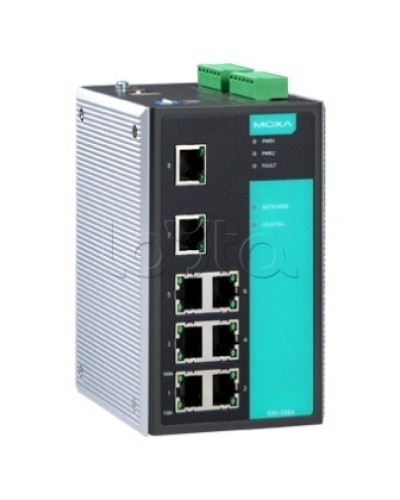Коммутатор управляемый промышленный 8-портовый Moxa EDS-508A-T в Прокопьевске Коммутаторы Pintop.ru