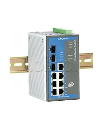 Коммутатор управляемый промышленный 10-портовый Moxa EDS-510A-3SFP в Прокопьевске Коммутаторы Pintop.ru