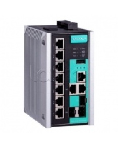 Коммутатор управляемый 10-портовый Moxa EDS-510E-3GTXSFP-T в Прокопьевске Коммутаторы Pintop.ru