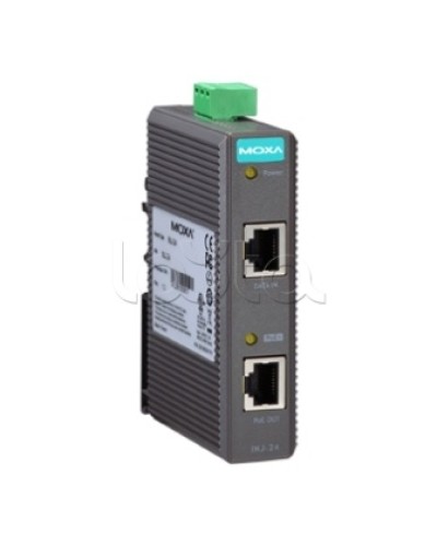 PoE-инжектор Moxa INJ-24-T в Прокопьевске Блоки питания для кожухов и камер Pintop.ru