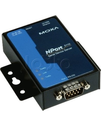 Сервер 1-портовый RS-232 в Ethernet Moxa NPort 5110A в Прокопьевске Дополнительное оборудование для ОПС Pintop.ru